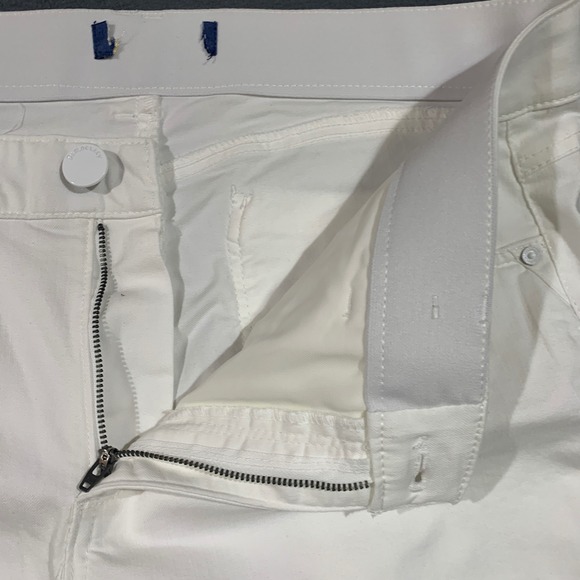 Democracy Ab Solution Women's 16 White Flare Denim Jeans Casual Pants Stretch - Picture 3 of 8